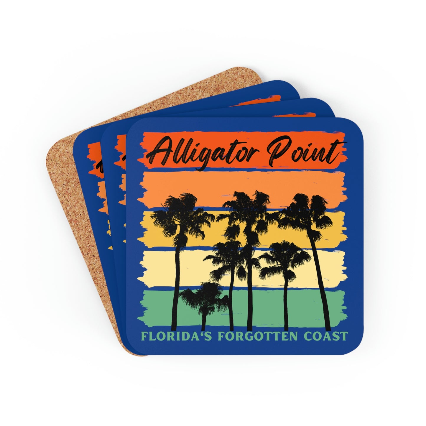 Corkwood Coaster Set