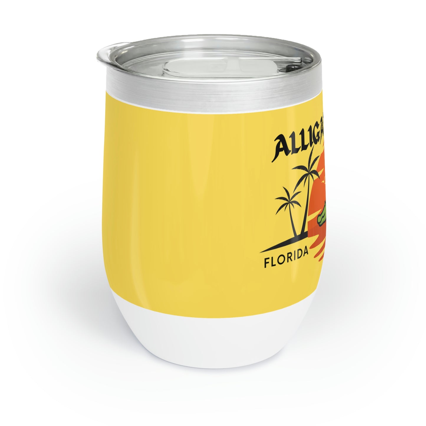 Gulf Gator Wine Tumbler