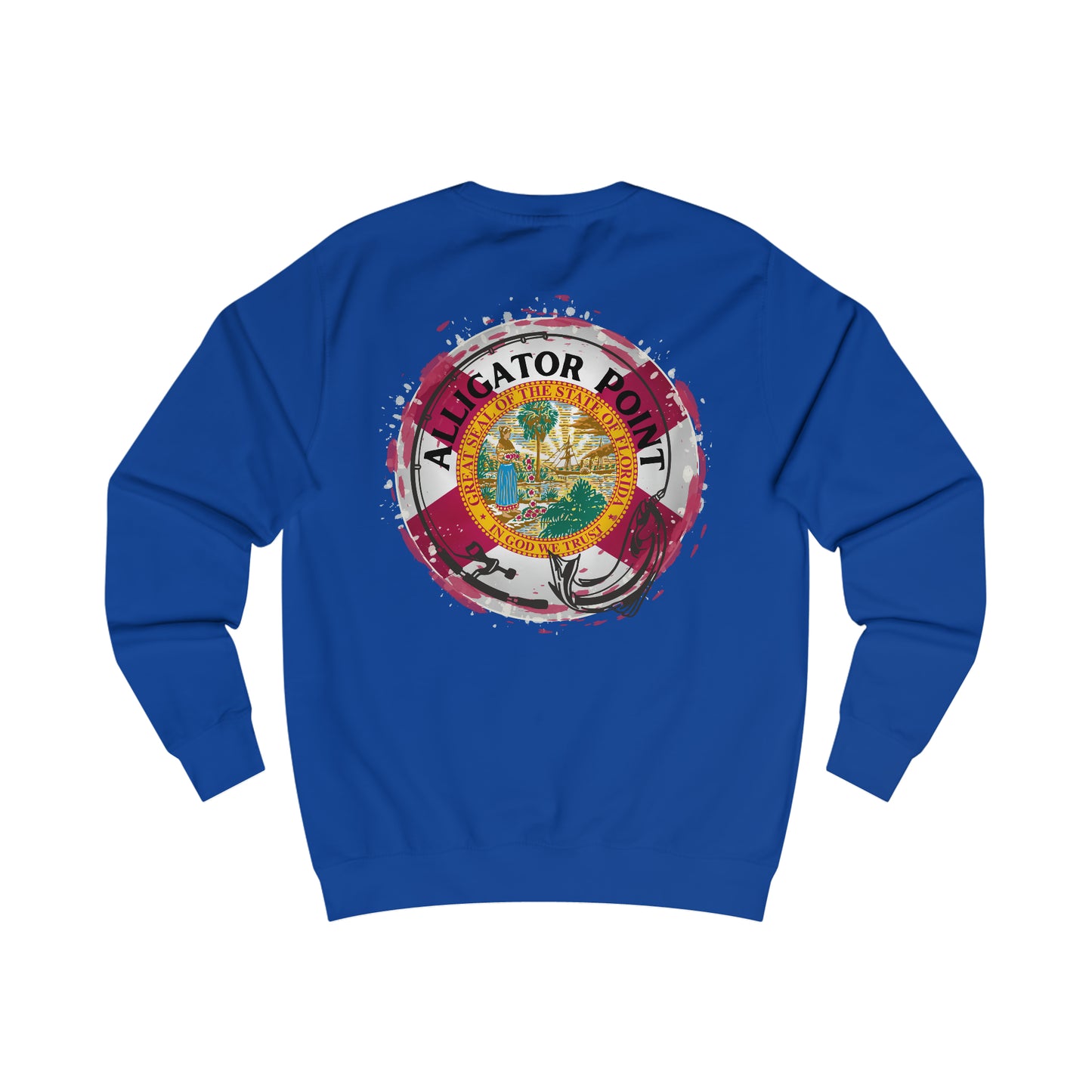 Florida Fishing Flag Sweatshirt (Hoodless)