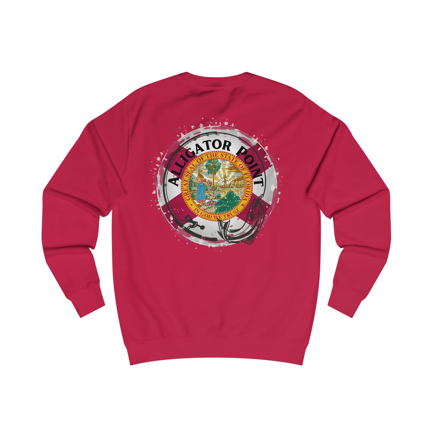 Florida Fishing Flag Sweatshirt (Hoodless)
