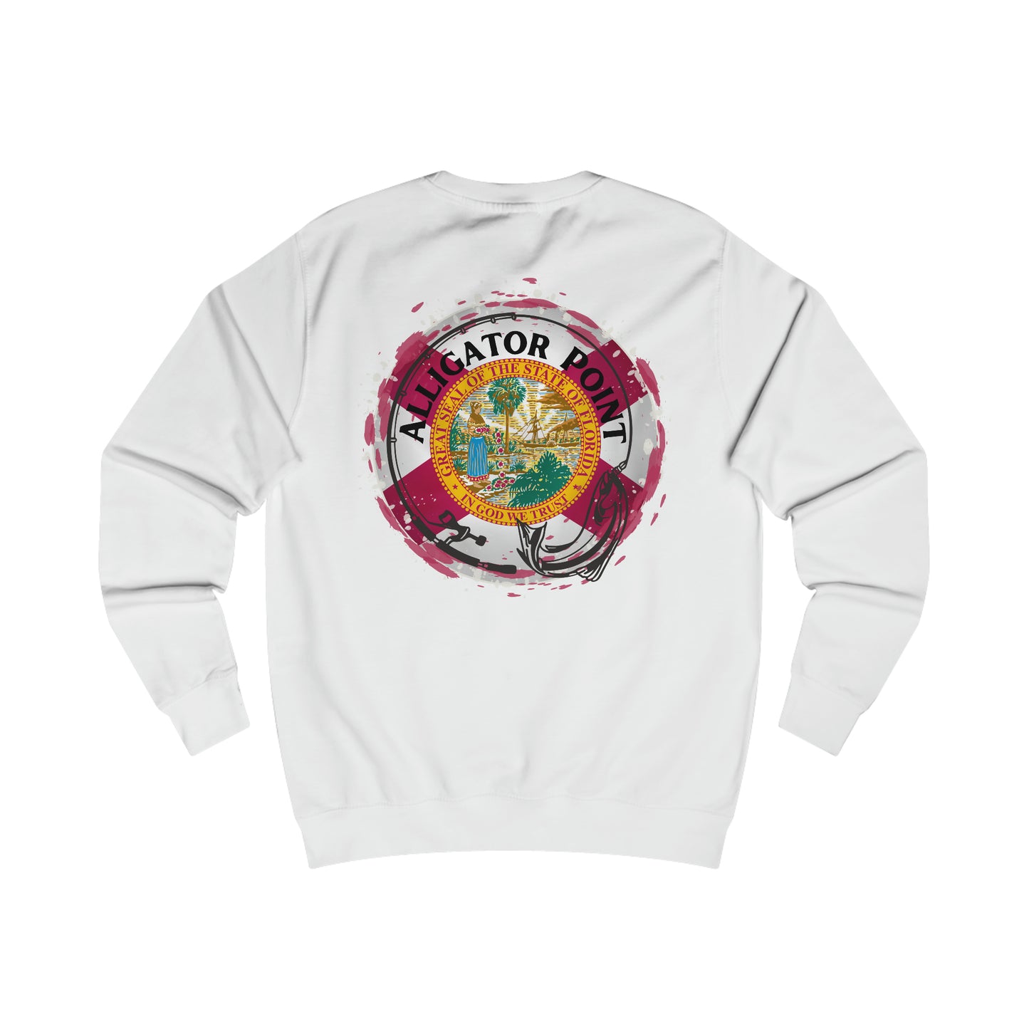 Florida Fishing Flag Sweatshirt (Hoodless)