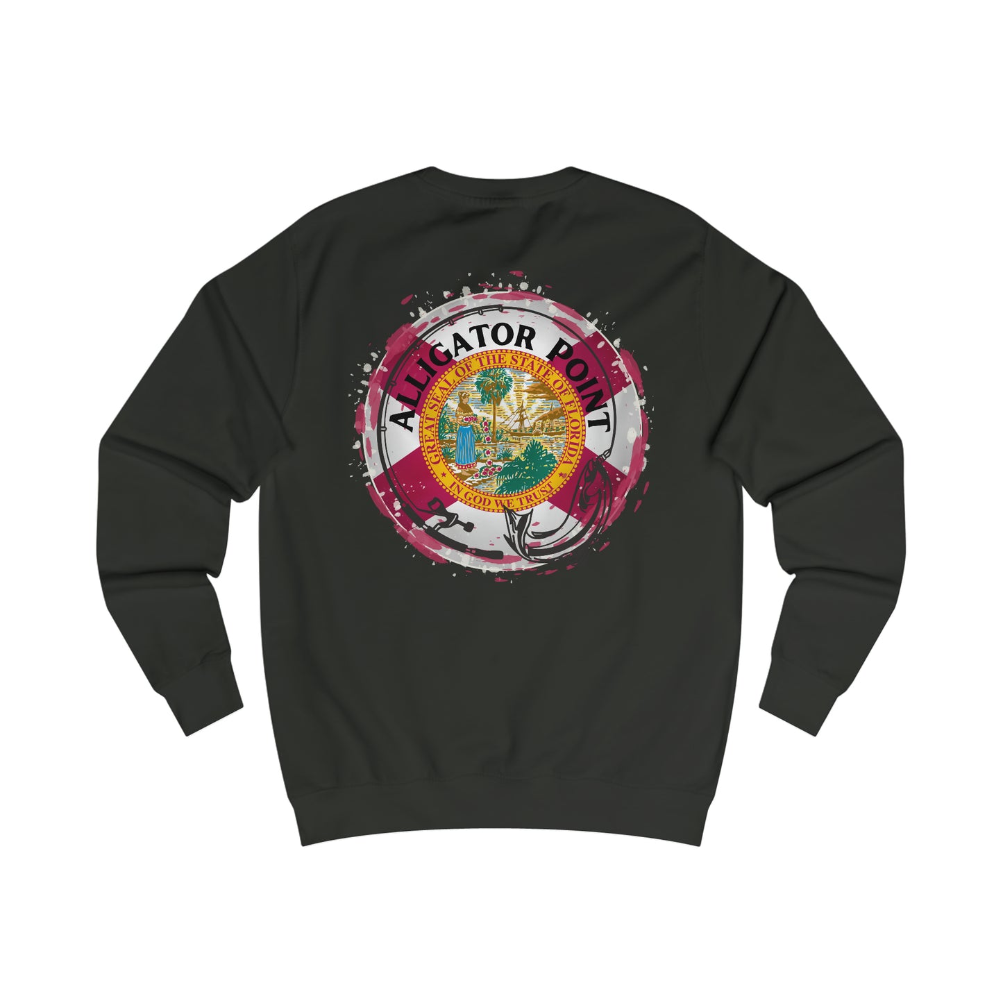 Florida Fishing Flag Sweatshirt (Hoodless)