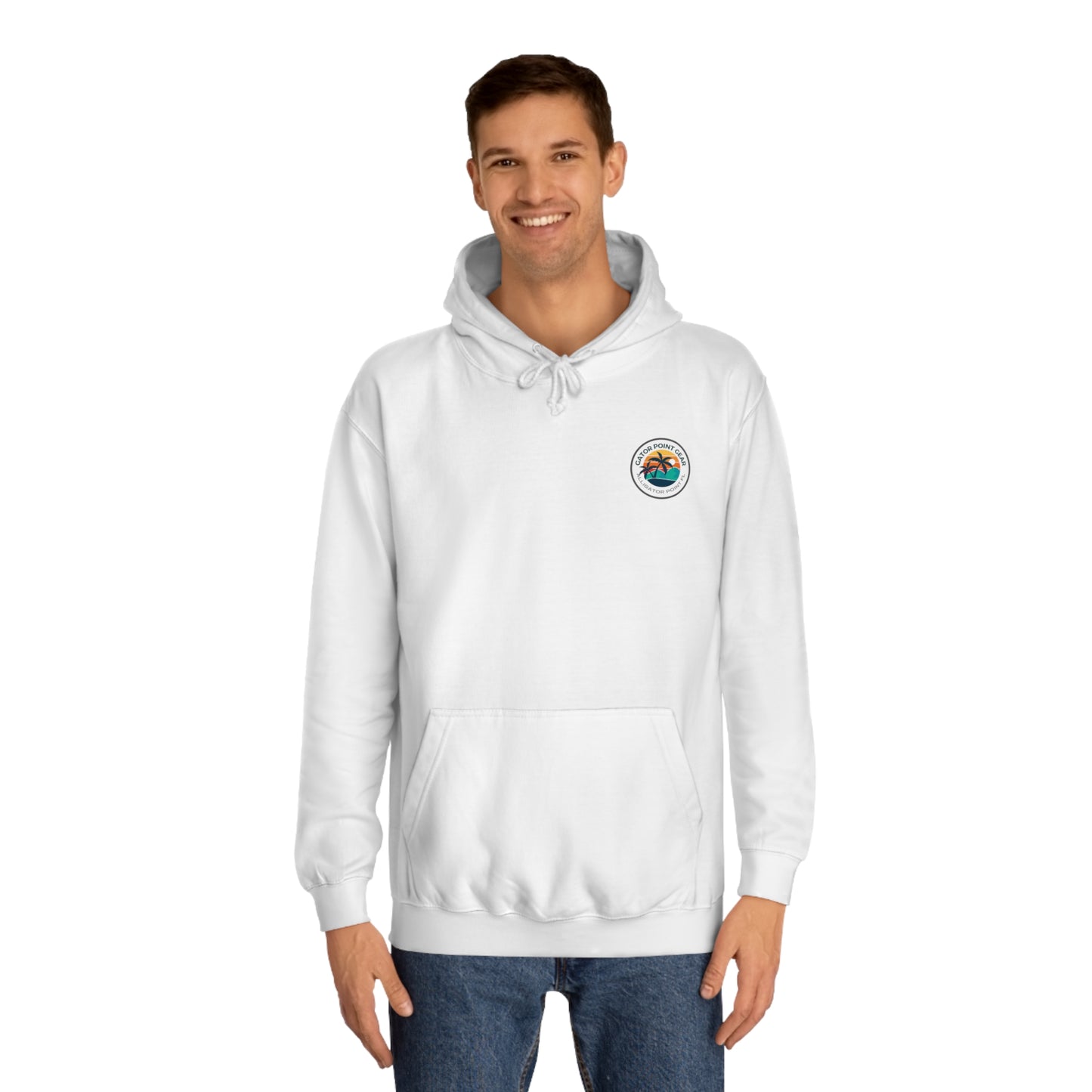 Florida Fishing Flag Hooded Sweatshirt