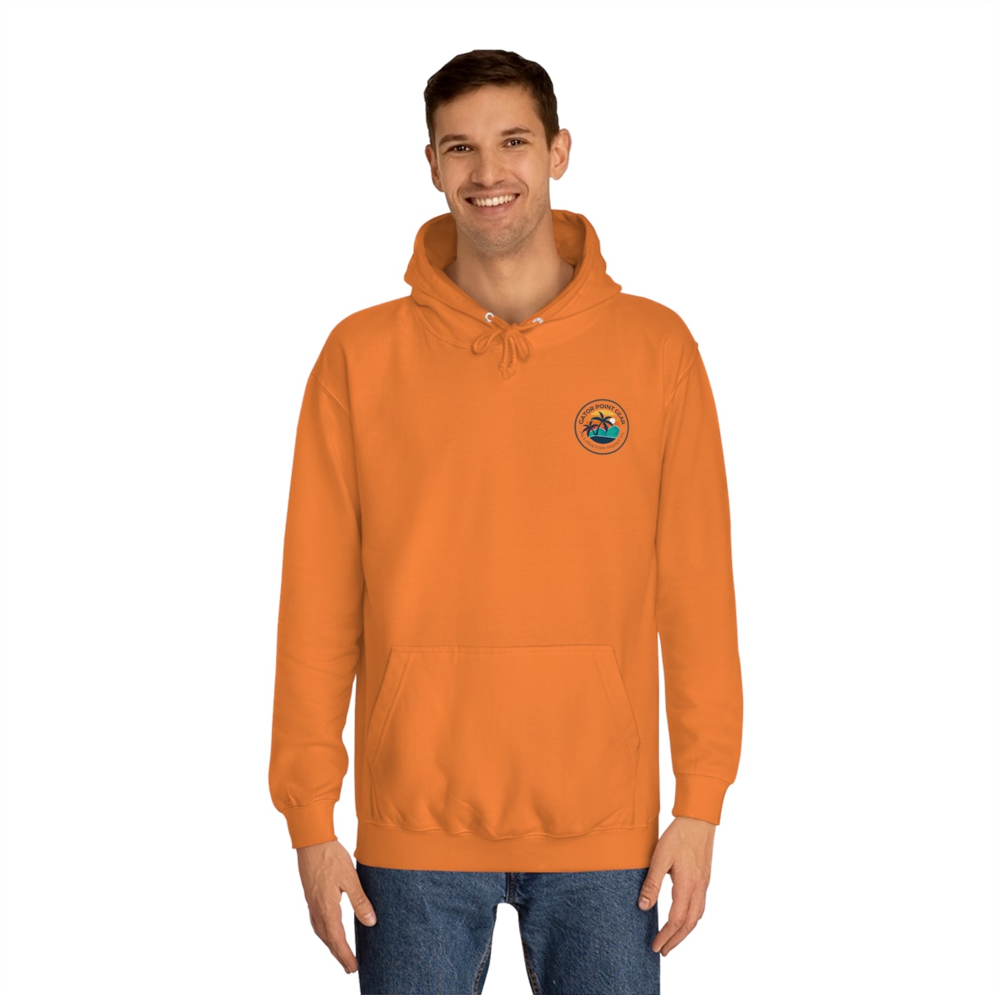 Florida Fishing Flag Hooded Sweatshirt