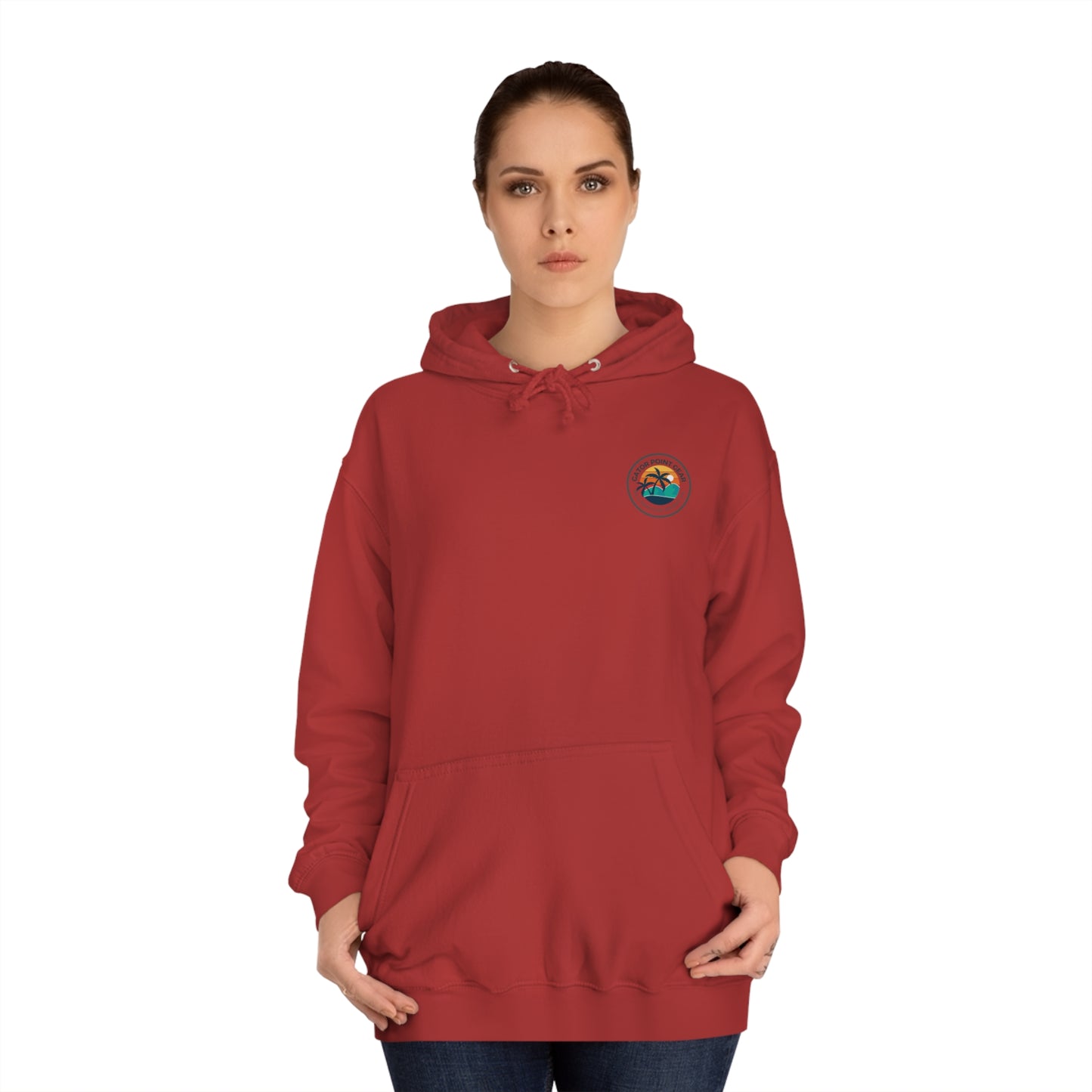 Florida Fishing Flag Hooded Sweatshirt