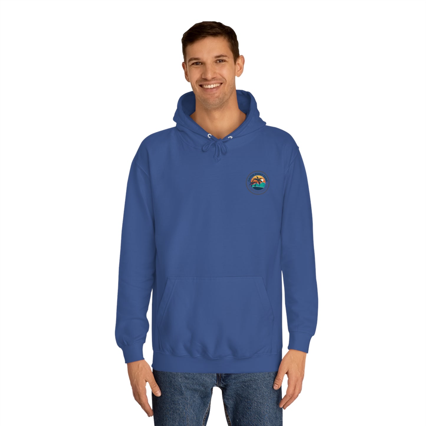 Florida Fishing Flag Hooded Sweatshirt