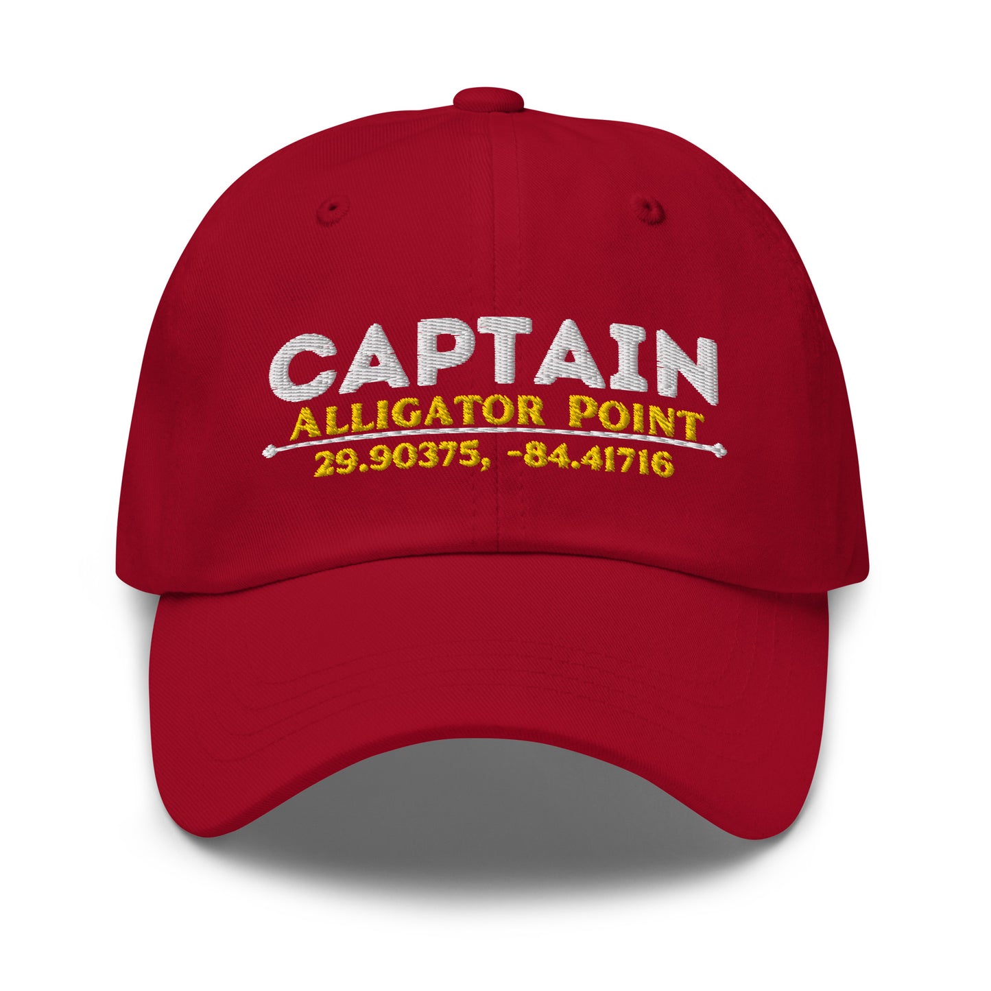 Captain's Cap with Tiki/Marina Coordinates